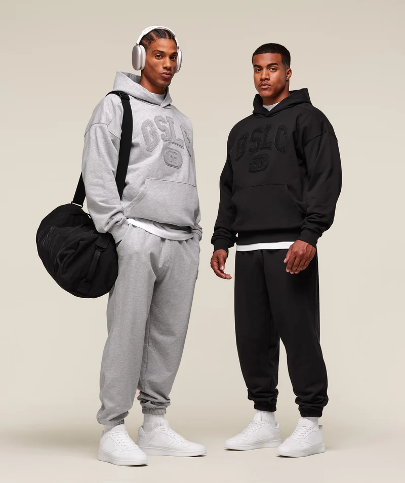 Gymshark GSLC Joggers - Light Grey Core Marl