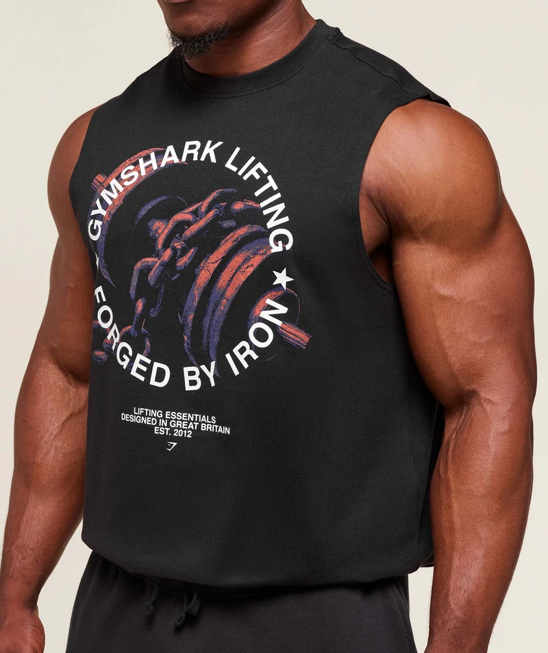 Gymshark Forged By Iron Tank - Black