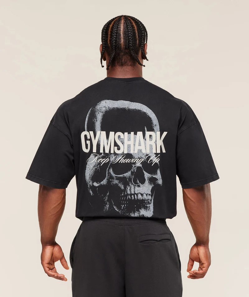 Gymshark Deadweight T-Shirt - Black