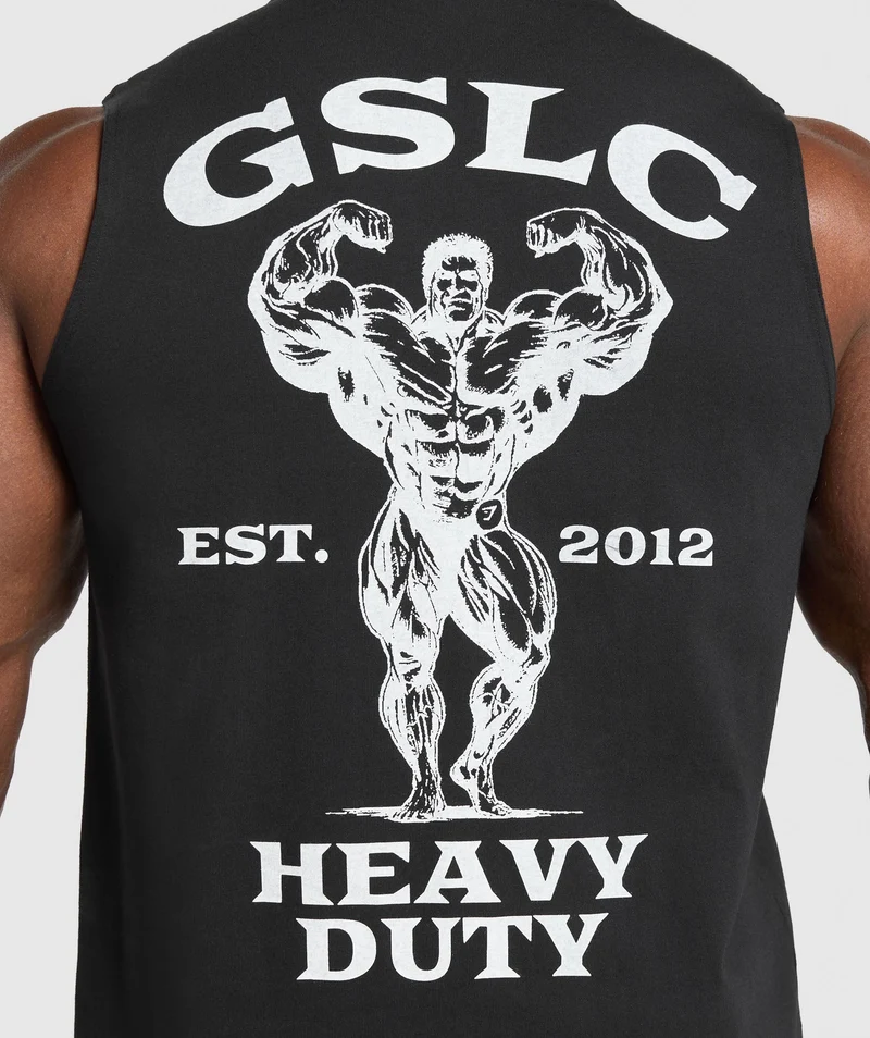 Gymshark Heavy Duty Tank - Black