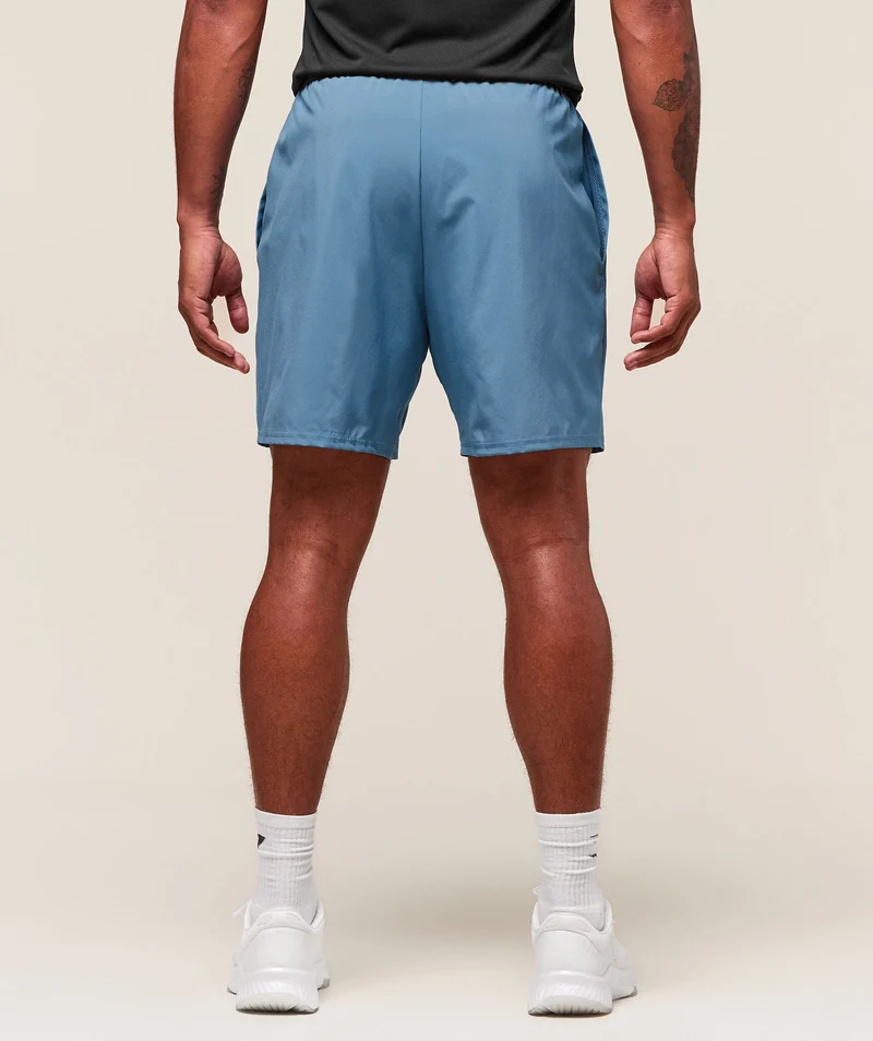 Gymshark Hybrid Athlete 7" Shorts - Classic Blue