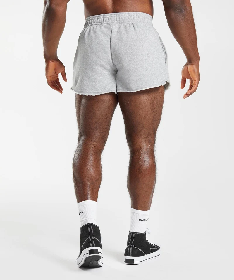 Gymshark Legacy Short - Light Grey Marl