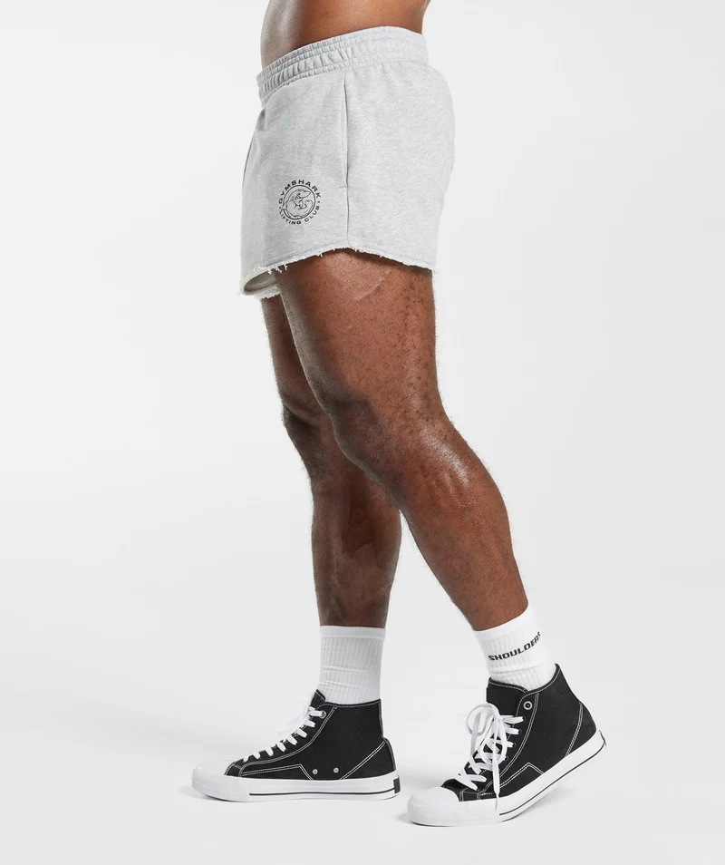 Gymshark Legacy Short - Light Grey Marl