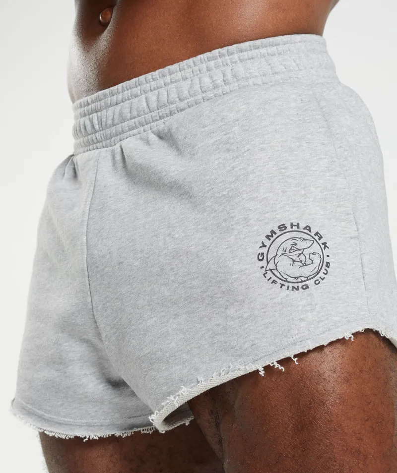 Gymshark Legacy Short - Light Grey Marl