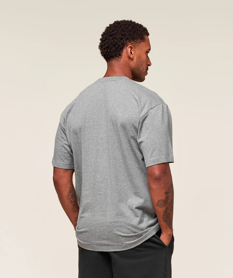 Gymshark Essential Short Sleeve T-Shirt - Charcoal Grey Marl