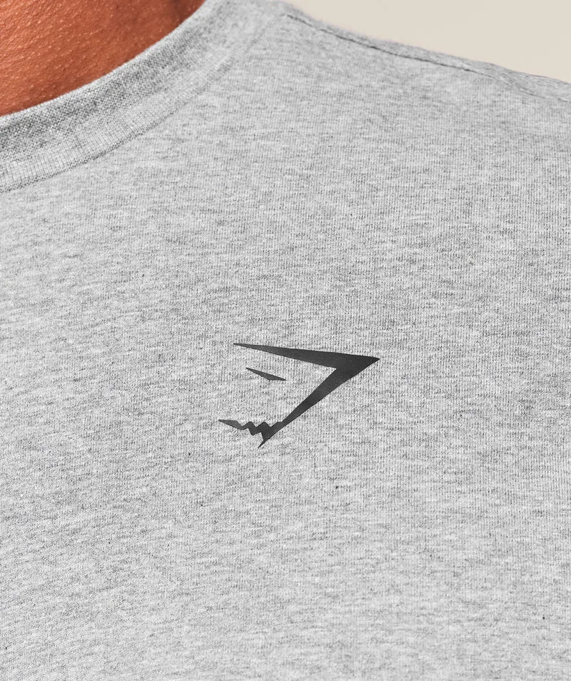 Gymshark Essential Short Sleeve T-Shirt - Charcoal Grey Marl