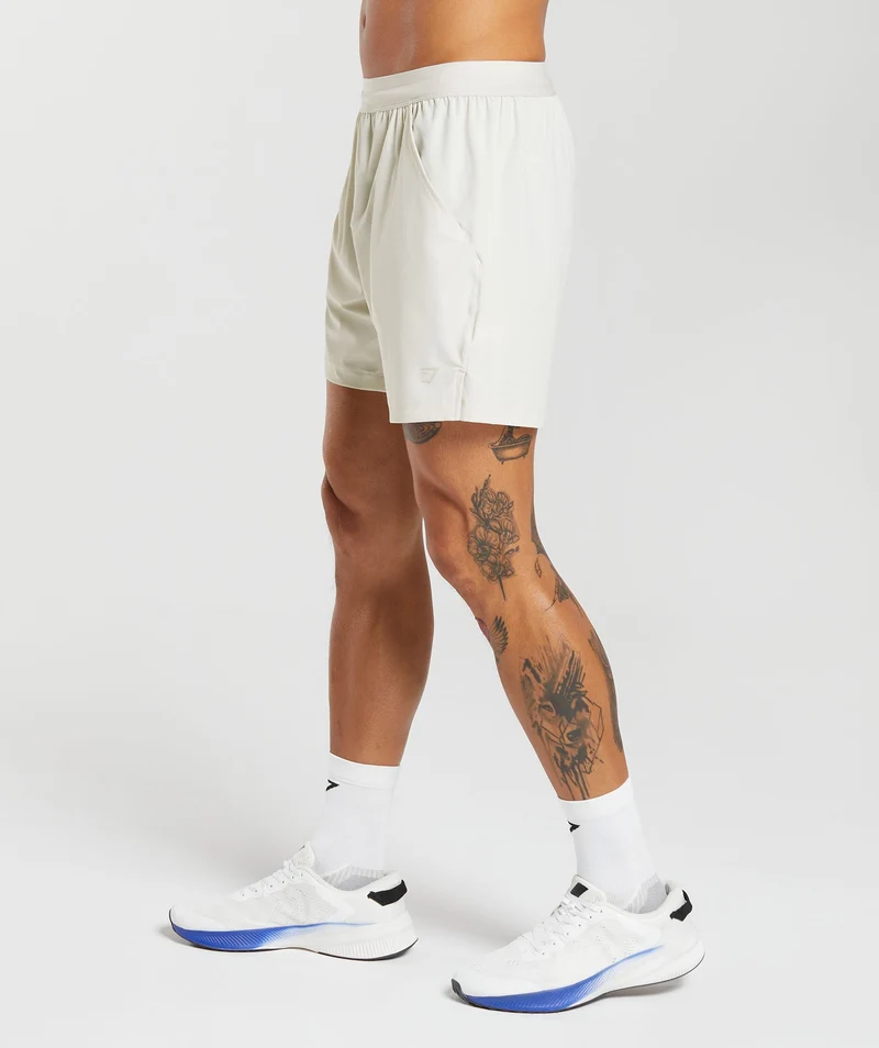 Gymshark Studio 6" Shorts - Brown