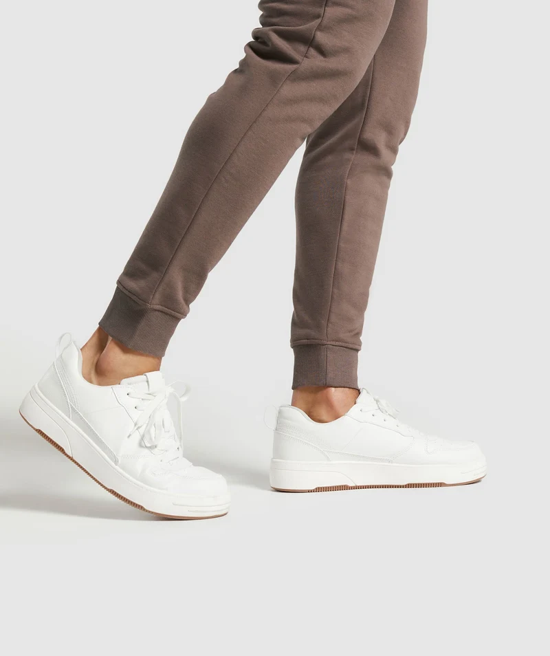 Gymshark Crest Joggers - Brown