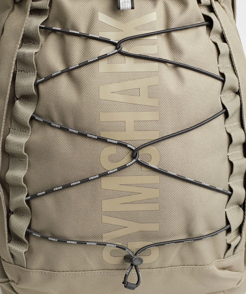 Gymshark Pursuit Backpack - Linen Brown