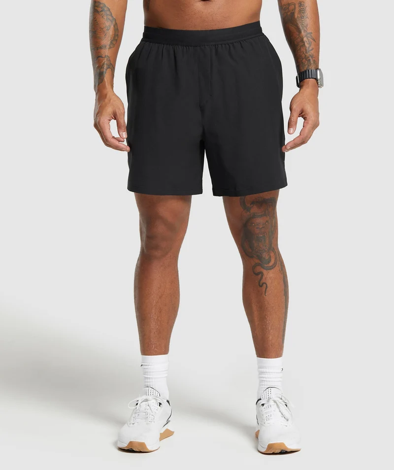 Gymshark Land to Water 6" Shorts - Black