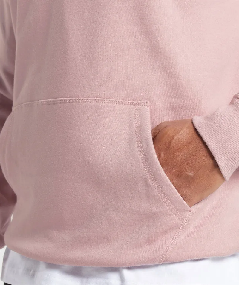 Gymshark Crest Hoodie - Light Pink