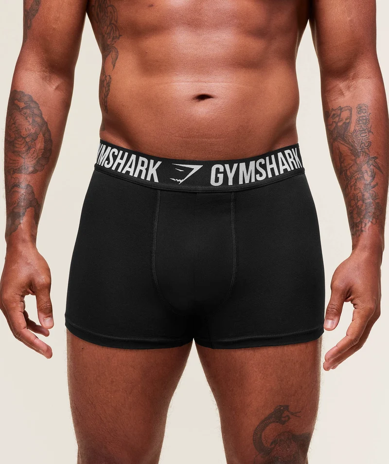 Gymshark Boxer Brief 3PK - Black