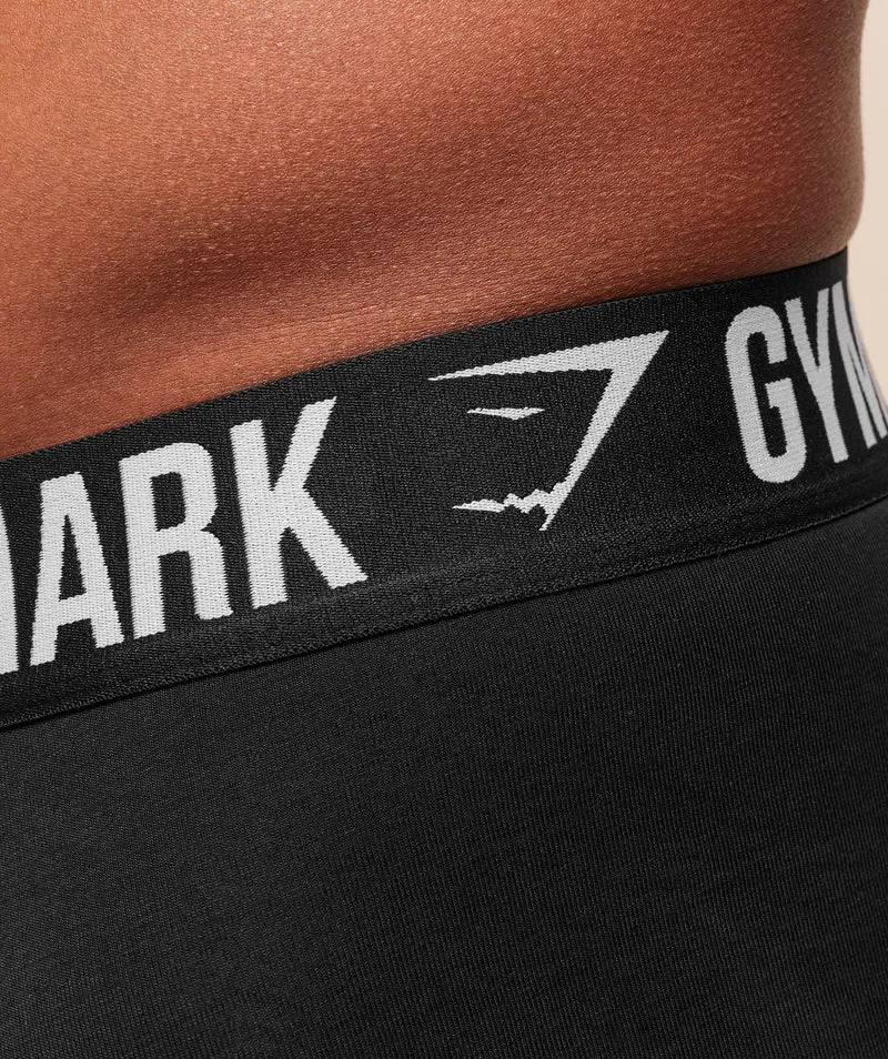 Gymshark Boxer Brief 3PK - Black