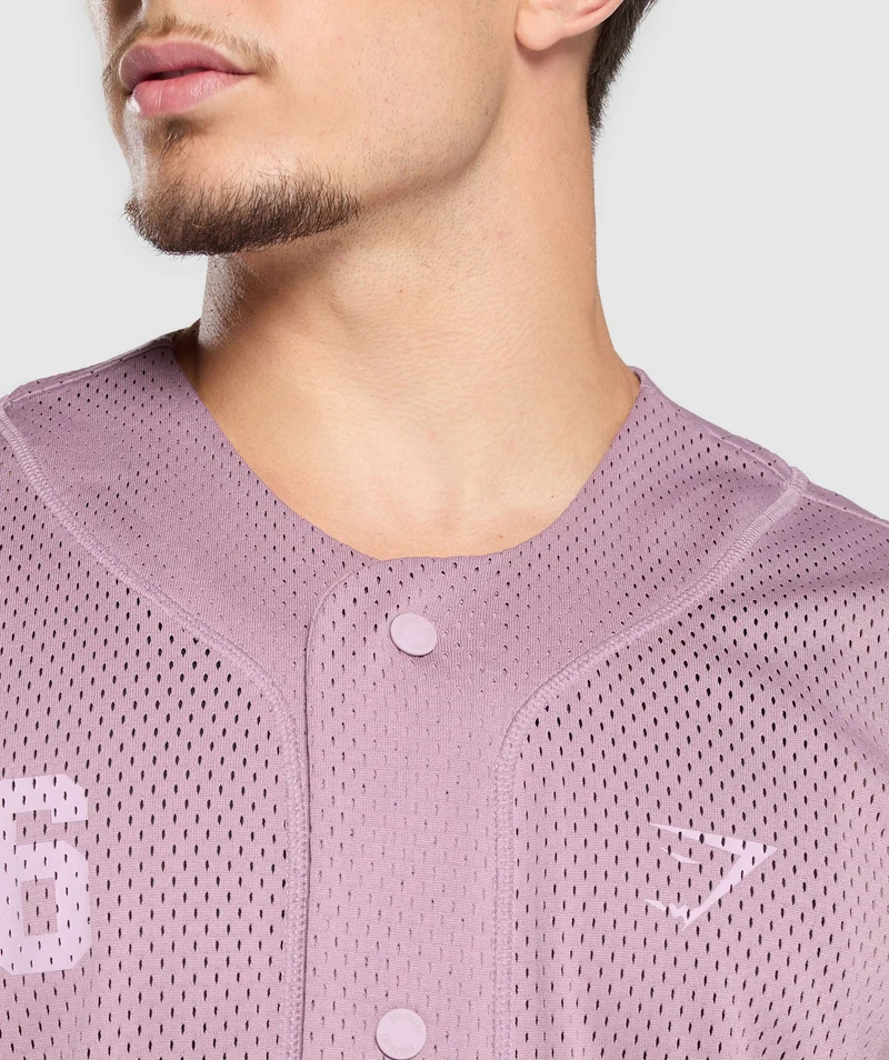 Gymshark Sports Jersey - Soft Purple