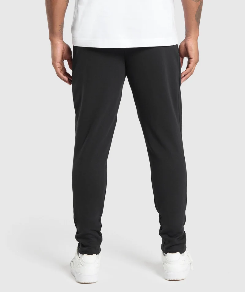 Gymshark Interlock Tech Joggers - Black