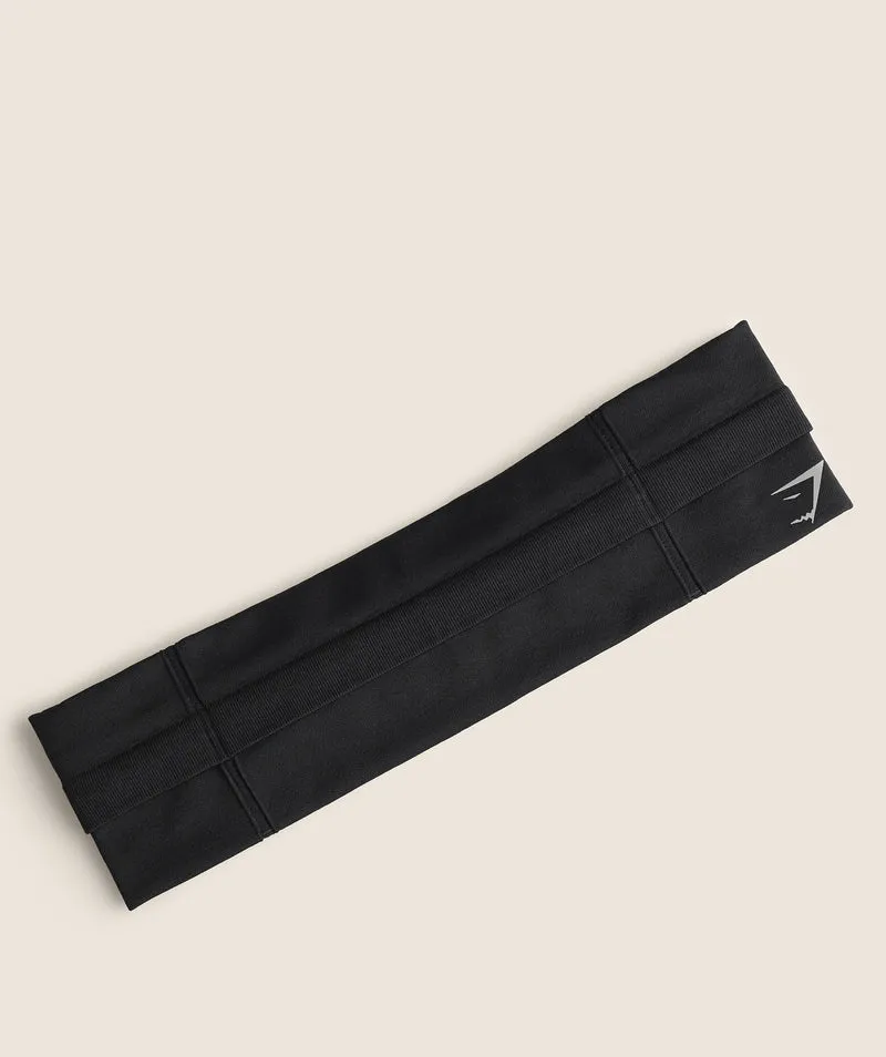Gymshark Running Waist Belt - Black