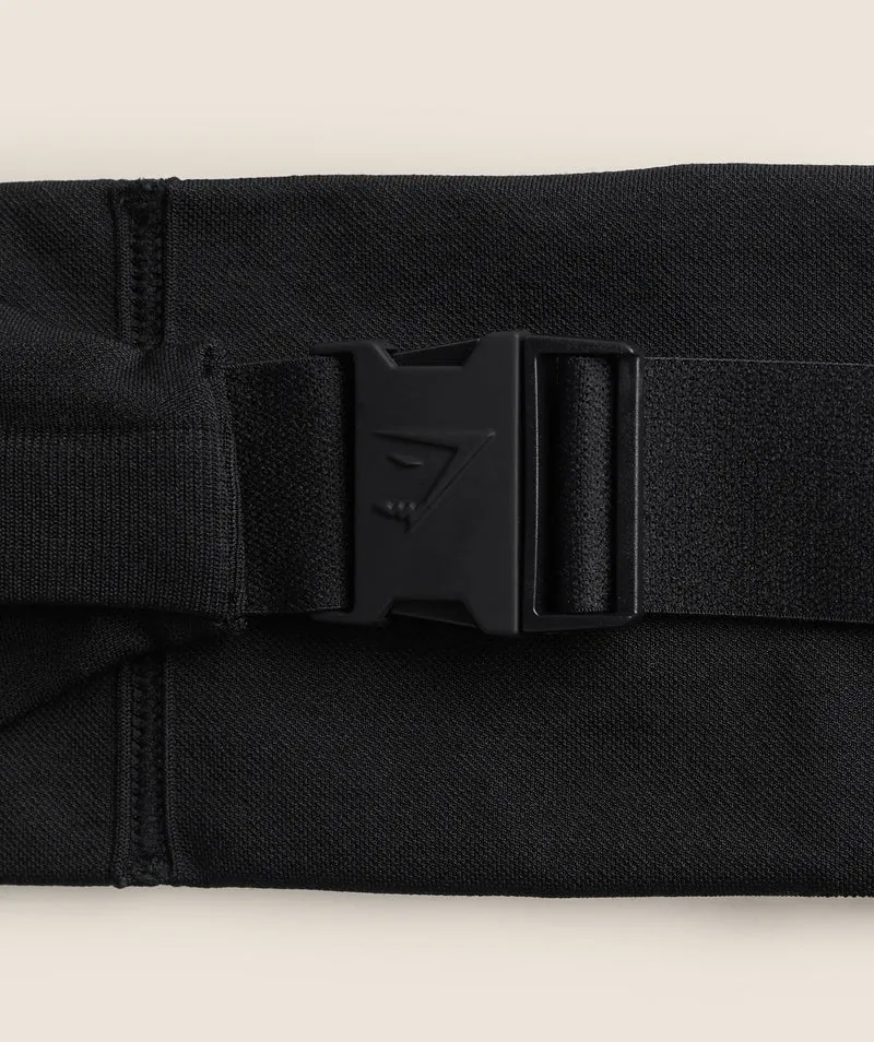 Gymshark Running Waist Belt - Black
