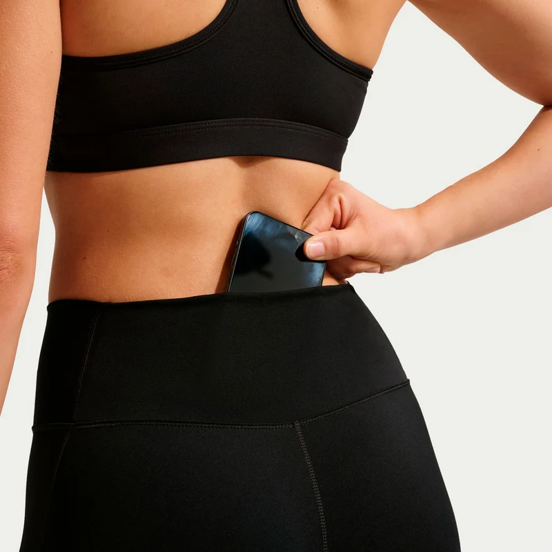 Dri-FIT One High Rise 7/8 Tight Damen-schwarz, weiß