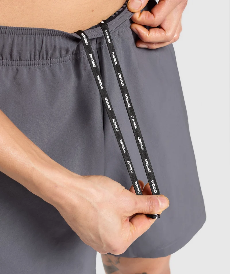 Gymshark Sport 7" 2-in-1 Shorts - Dark Grey/Black