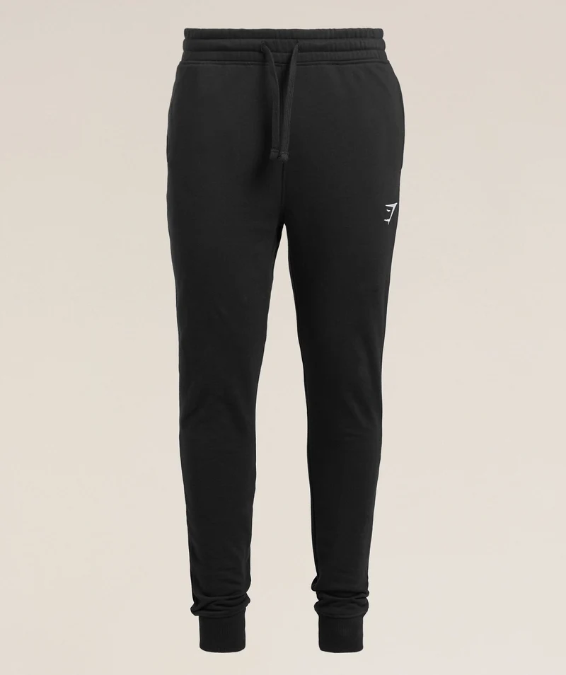 Gymshark Crest Tall Joggers - Black