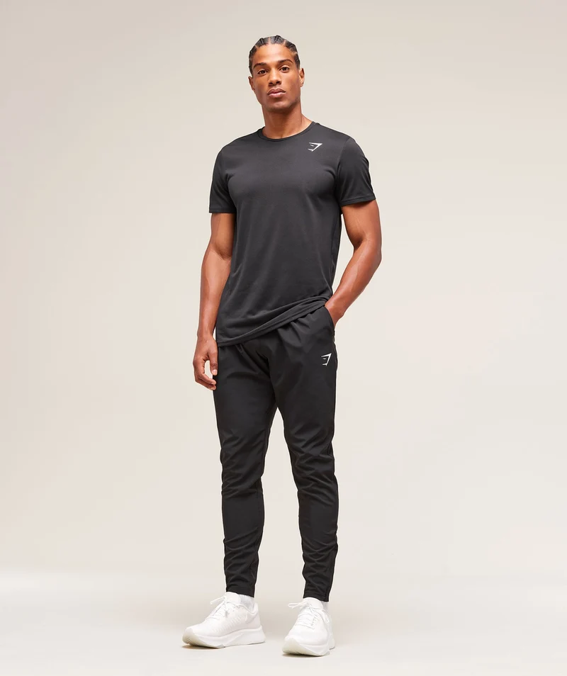 Gymshark Arrival Woven Tall Joggers - Black
