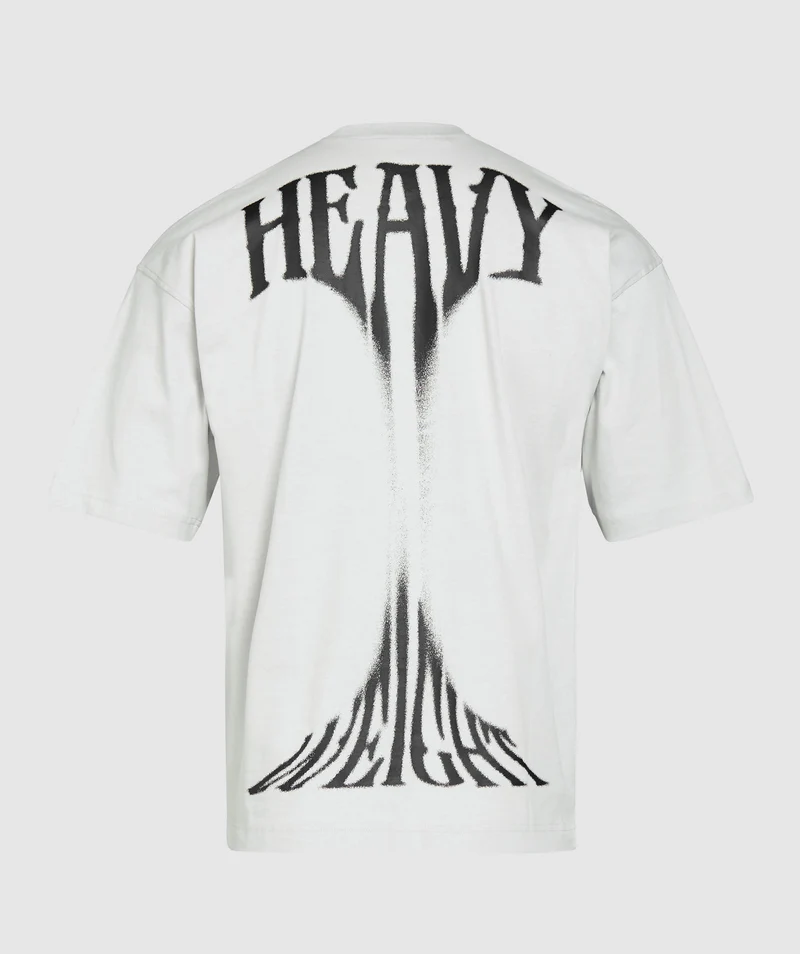 Gymshark Heavy Weight Graphic T-Shirt - Metal Grey