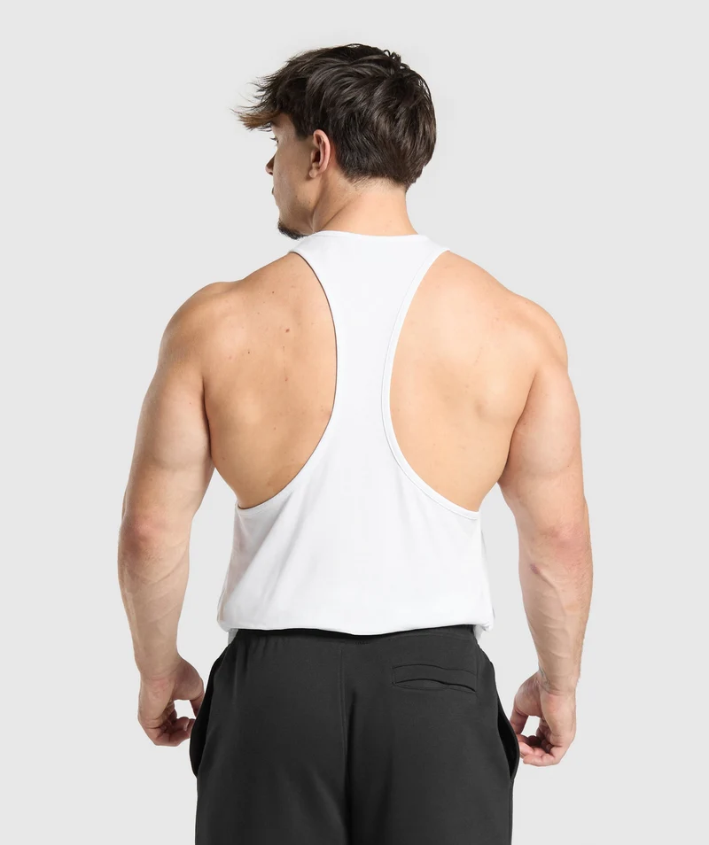 Gymshark Critical Stringer - White