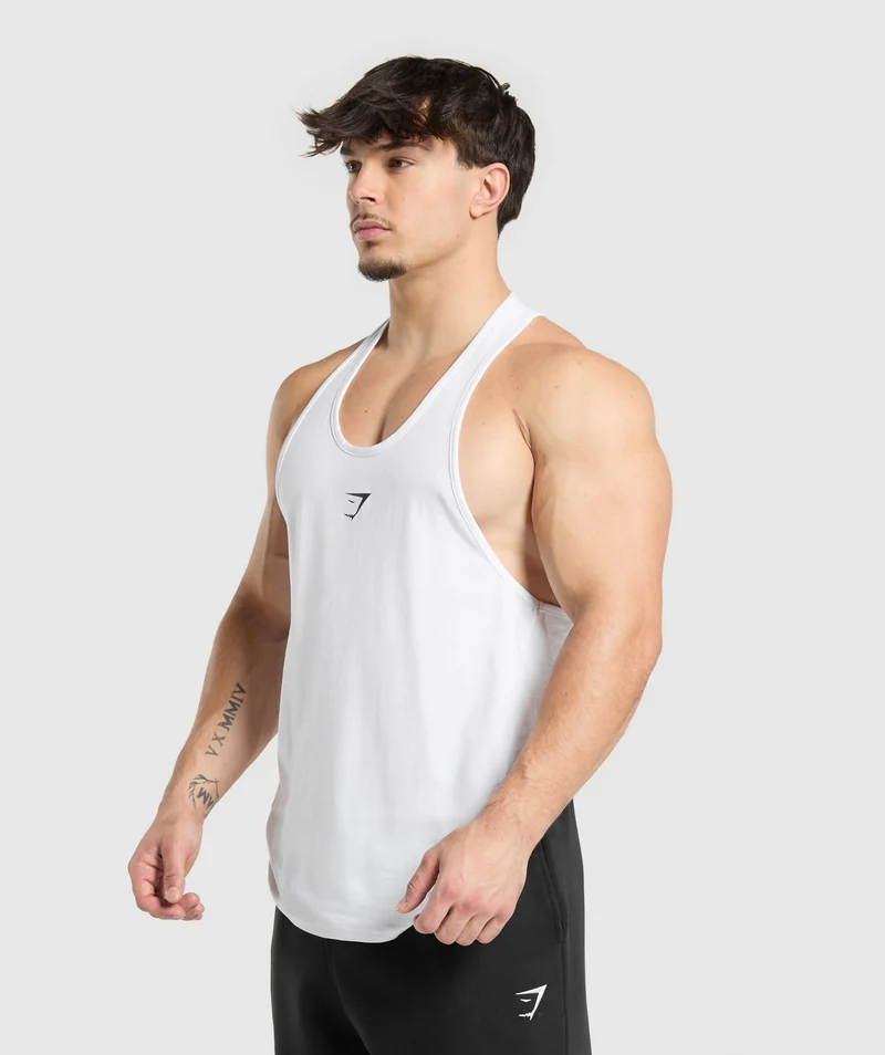 Gymshark Critical Stringer - White