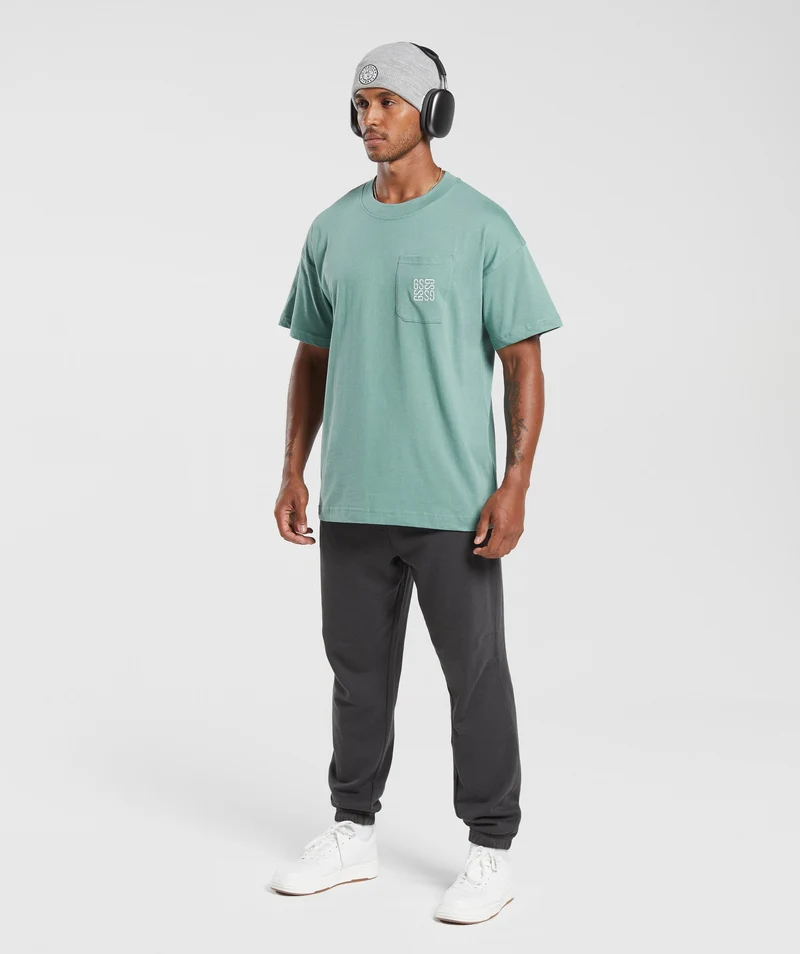 Gymshark Monogram T-shirt - Teal