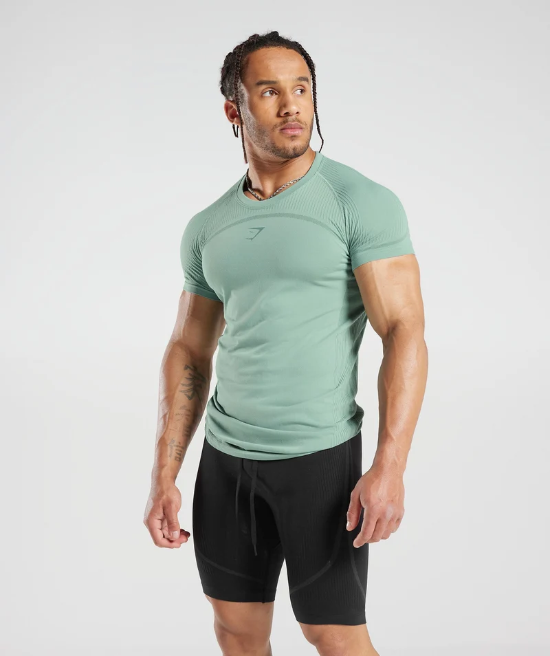Gymshark 315 Seamless T-Shirt - Teal