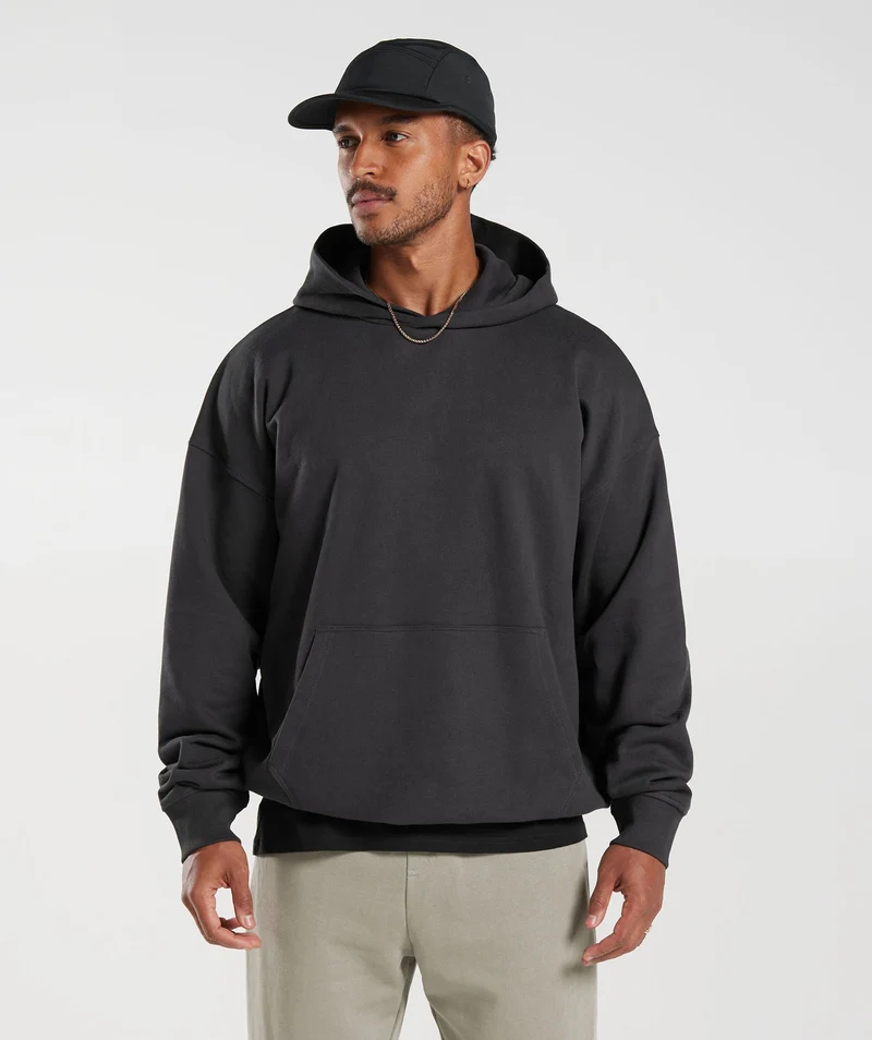 Gymshark Rest Day Essentials Hoodie - Grey