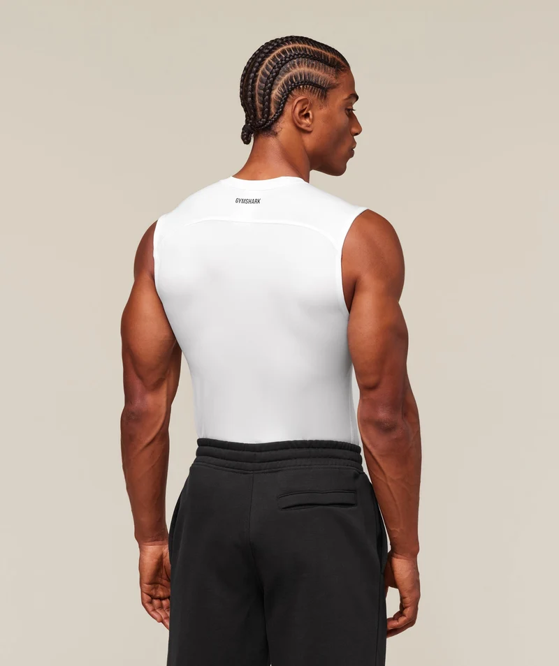 Gymshark Element Baselayer Tank - White