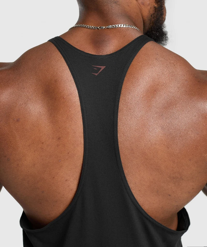 Gymshark Heavy Duty Stringer - Black