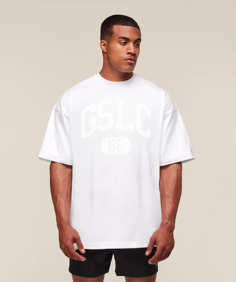 Gymshark GSLC T-Shirt - White