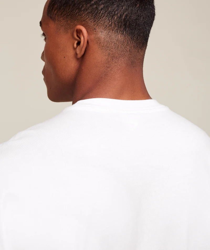 Gymshark GSLC T-Shirt - White