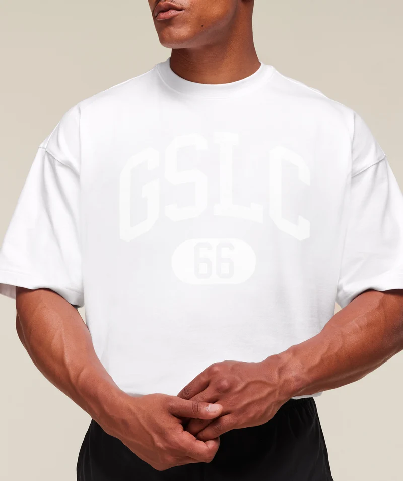 Gymshark GSLC T-Shirt - White