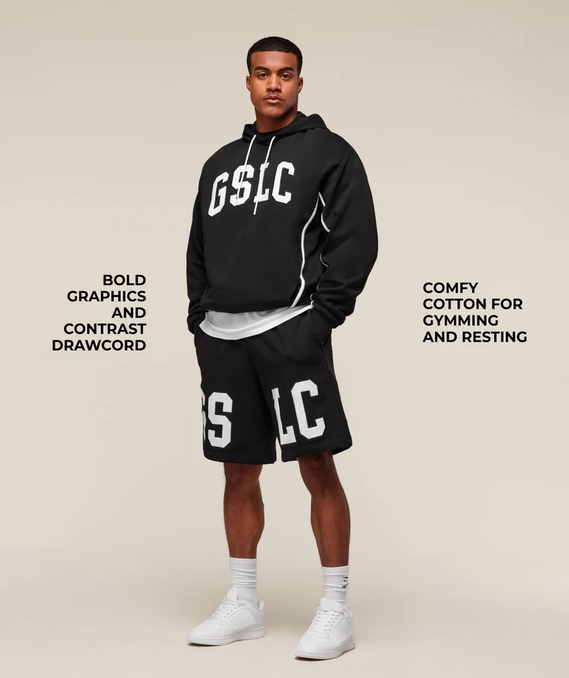Gymshark Collegiate 9" Short - Black