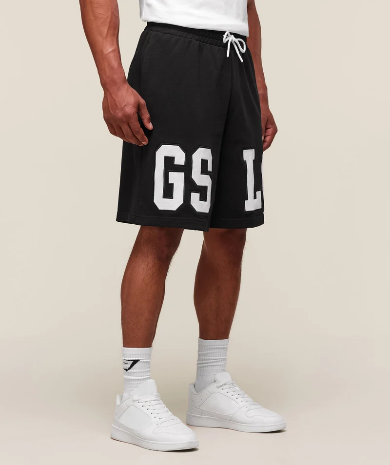 Gymshark Collegiate 9" Short - Black