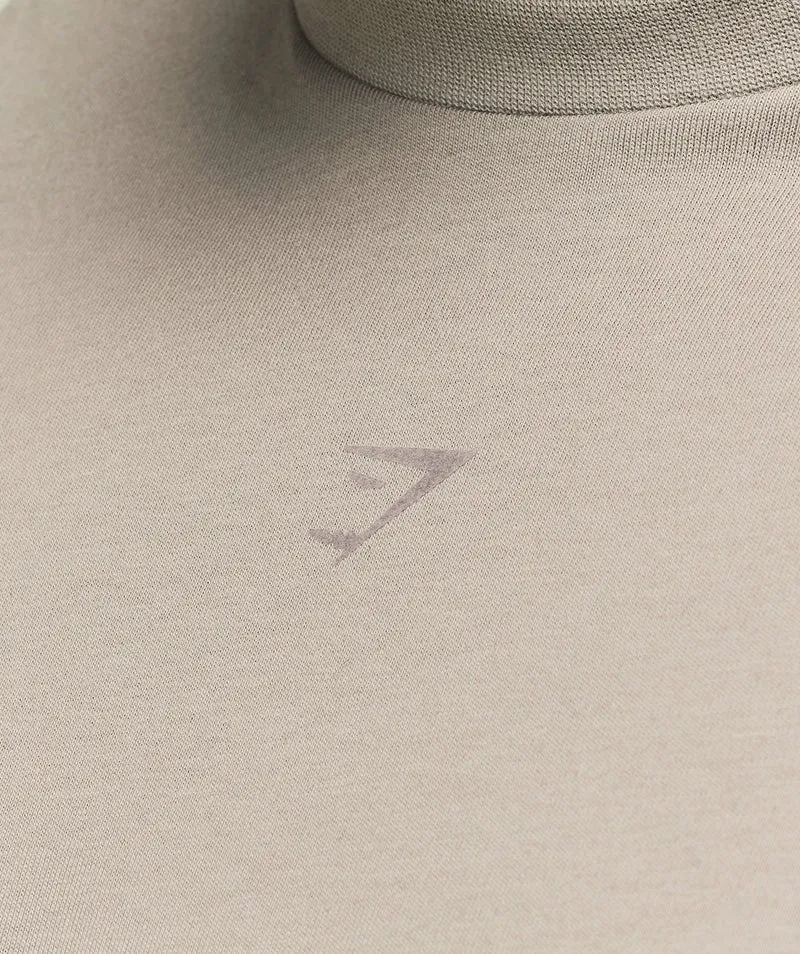 Gymshark We Do Gym Long Sleeve T-Shirt - Linen Brown
