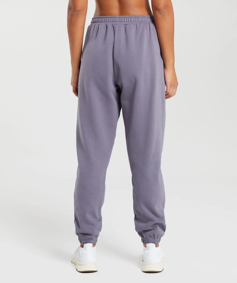 Gymshark Training Regular Fleece Joggers - Purple
