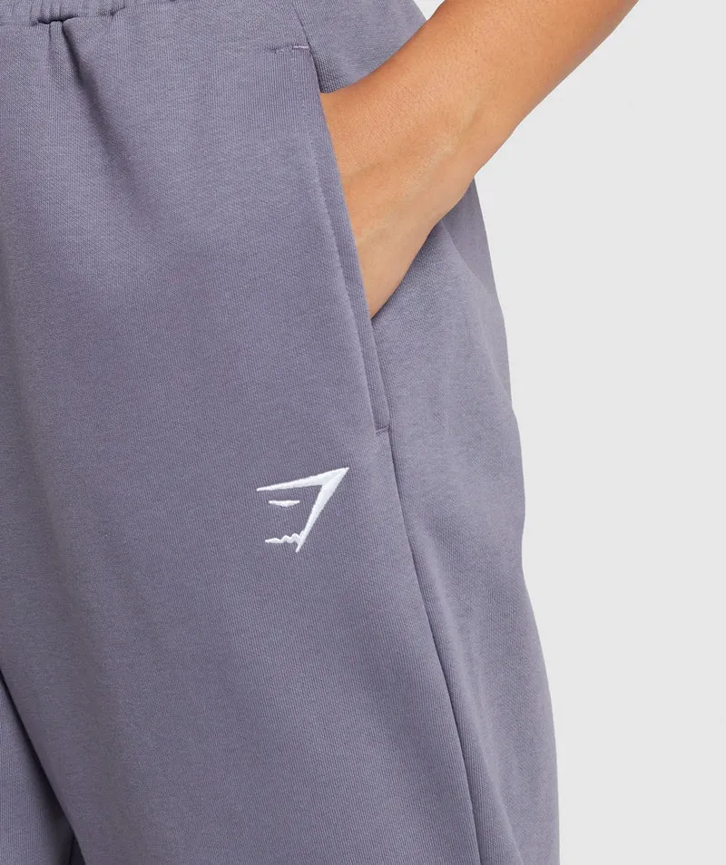 Gymshark Training Regular Fleece Joggers - Purple