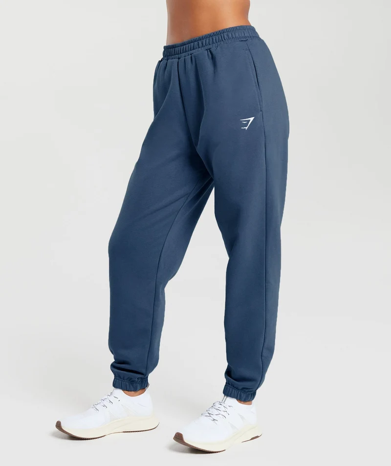 Gymshark Training Regular Fleece Joggers - Blue