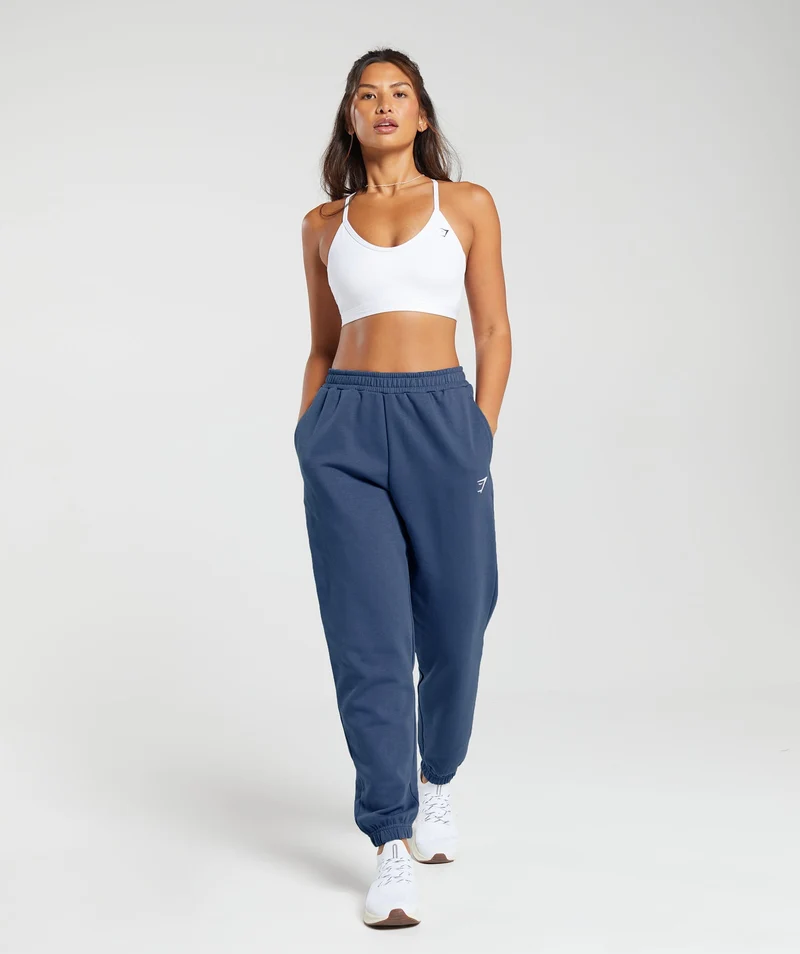 Gymshark Training Regular Fleece Joggers - Blue
