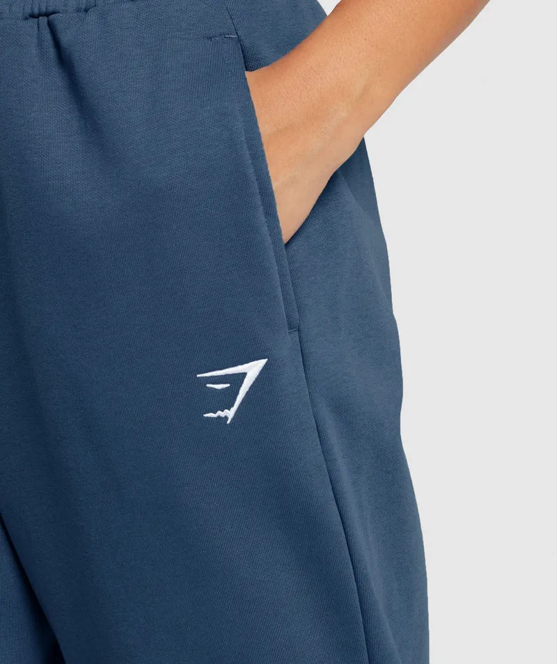 Gymshark Training Regular Fleece Joggers - Blue