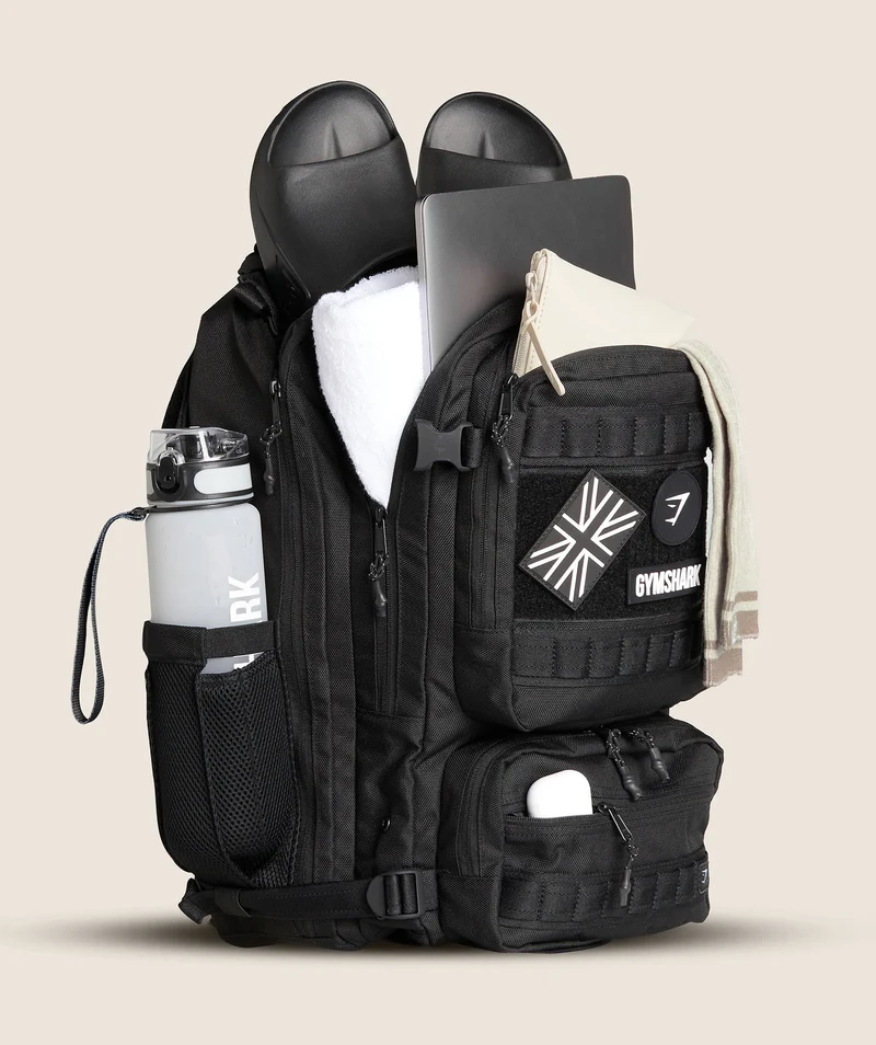 Gymshark Tactical Backpack - Black