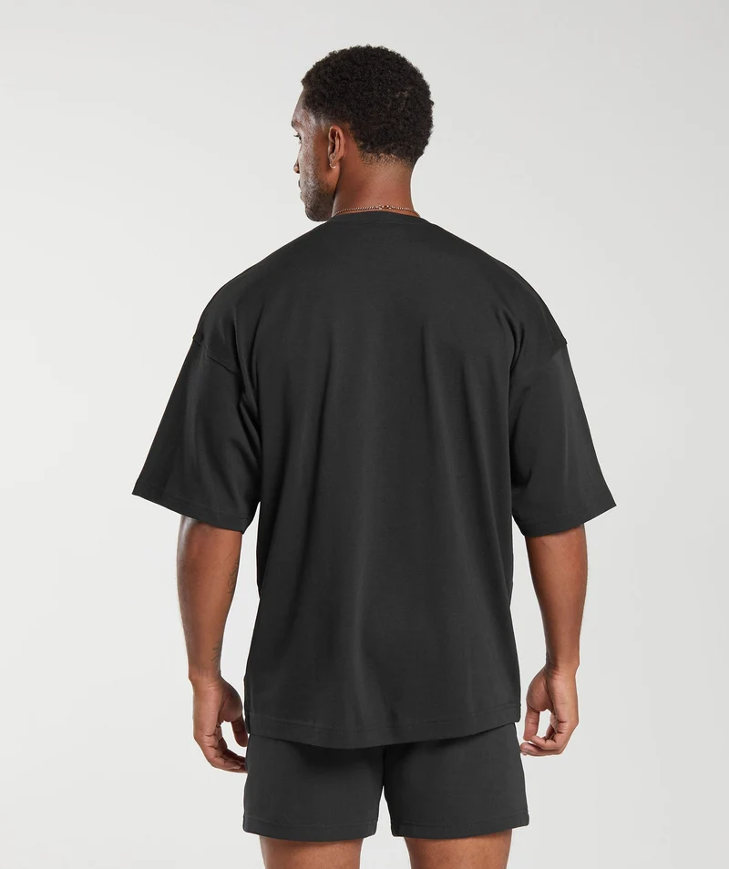 Gymshark x Francis Ngannou Graphic Tee - Black