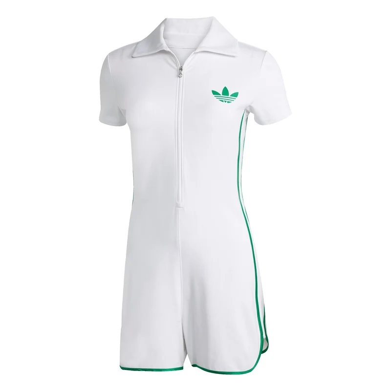 Pro Jumpsuit Damen-Weiß,Grün