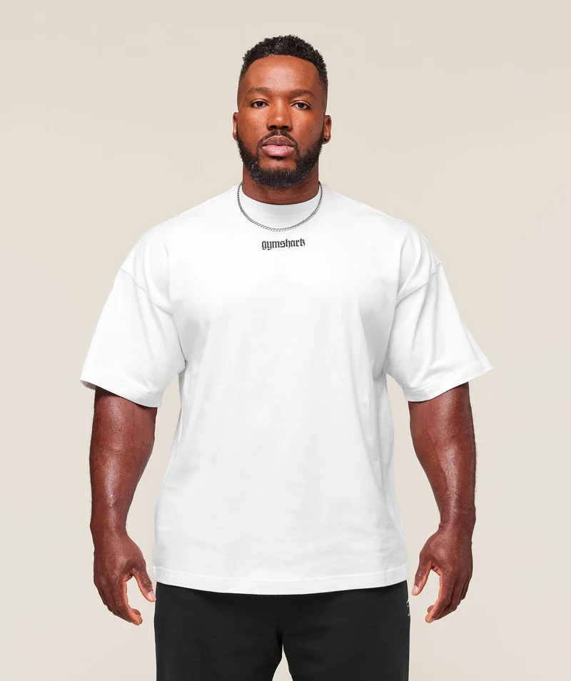 Gymshark Prayer Hands T-Shirt - White