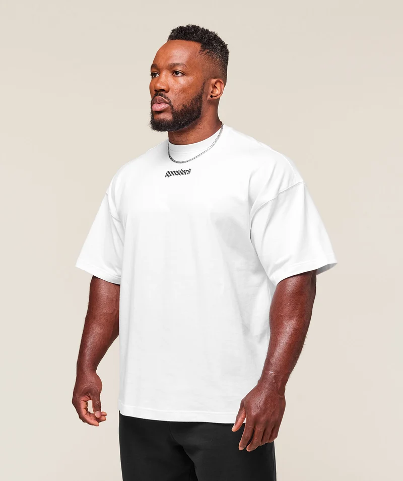 Gymshark Prayer Hands T-Shirt - White