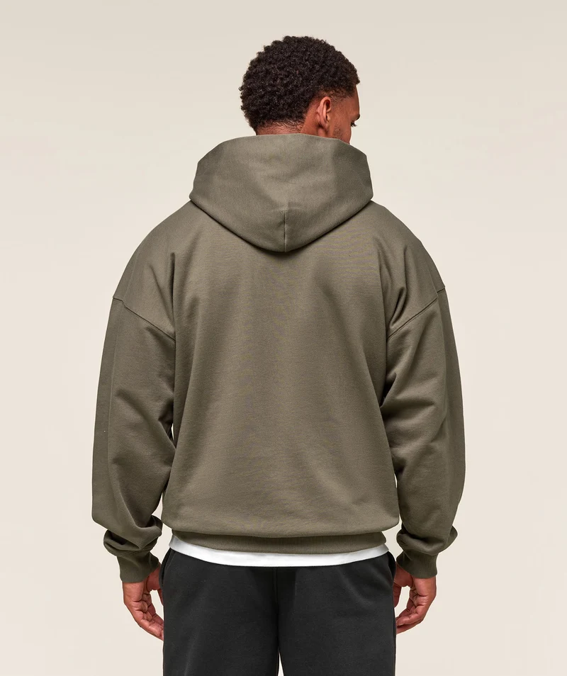 Gymshark Prayer Hands Hoodie - Camo Brown